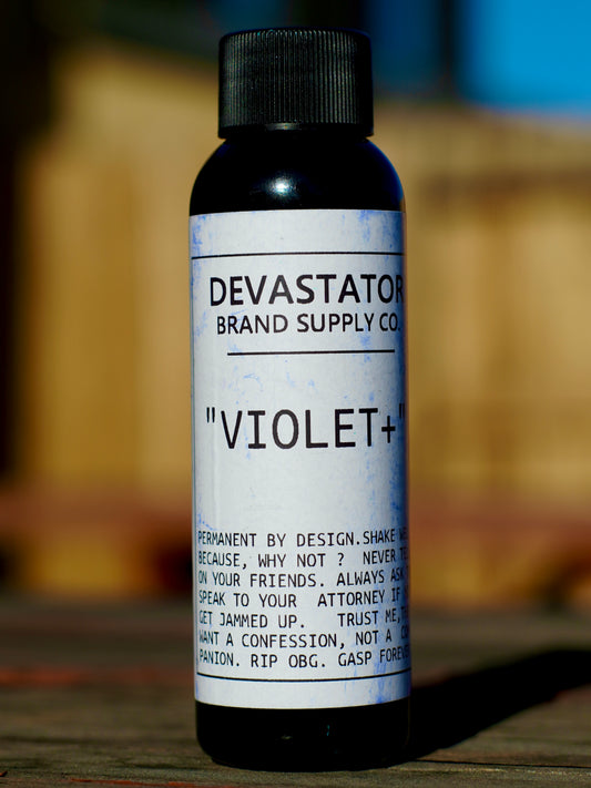 Devastator Brand 2oz Violet+ Ink