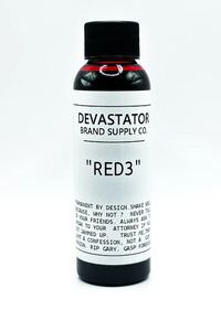 Devastator Brand 2oz Red 3 Ink